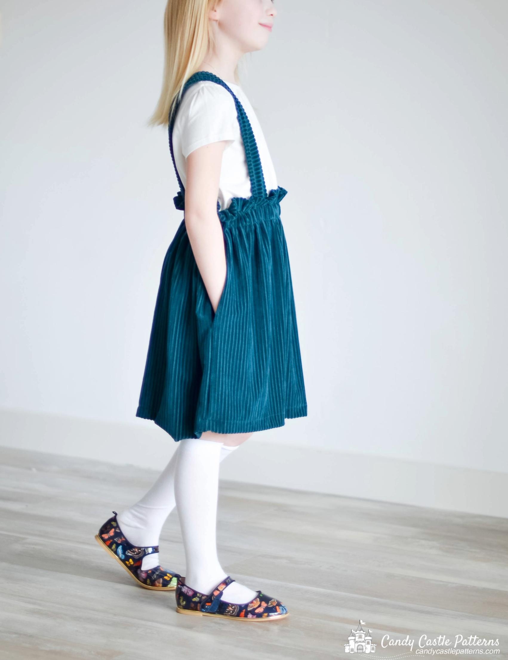 スカート little suzie Fisherman Suspenders Skirt little suzie Fisherman Suspenders Skirt